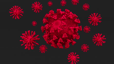 Das-Affenpockenvirus-Verbreitet-Sich-Weltweit,-Medizinisches-Bewusstsein-Für-Die-Krankheit-Mpox-Coronavirus,-Hintergrund-3D-Animation